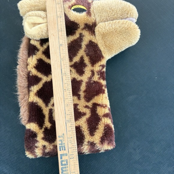 Vintage Dakin 1985 Plush Giraffe Golf Cover Puppet 11" - Picture 8 of 9